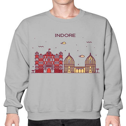 Indore 953# - cities- Sweatshirt - Crew