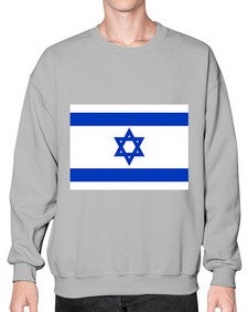 Israel 963# - world flags- Sweatshirt - Crew