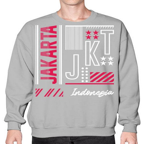 Jakarta 984# - cities- Sweatshirt - Crew