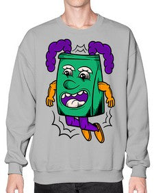 Jumping pouch 146# - cartoon general- Sweatshirt - Crew