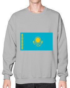 Kazakhstan 1032# - world flags- Sweatshirt - Crew