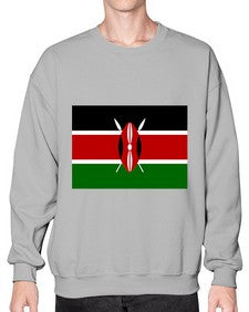 Kenya 1047# - world flags- Sweatshirt - Crew