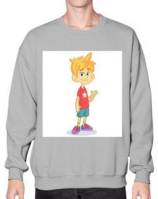 Kid 148# - cartoon general- Sweatshirt - Crew