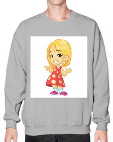 Kid 154# - cartoon general- Sweatshirt - Crew