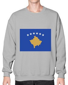 Kosovo 1077# - world flags- Sweatshirt - Crew