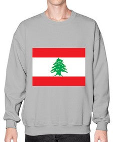 Lebanon 1122# - world flags- Sweatshirt - Crew