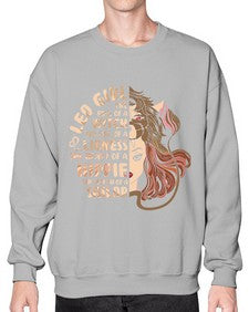 Leo girl 289# - leo- Sweatshirt - Crew
