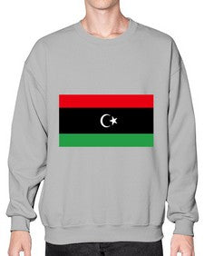 Libya 1132# - world flags- Sweatshirt - Crew
