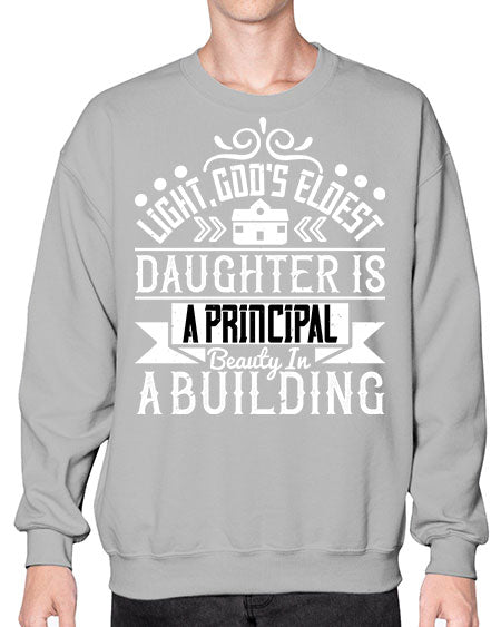Light Gods eldest daughter is a principal beauty in a building Style 274# - architect- Sweatshirt - Crew