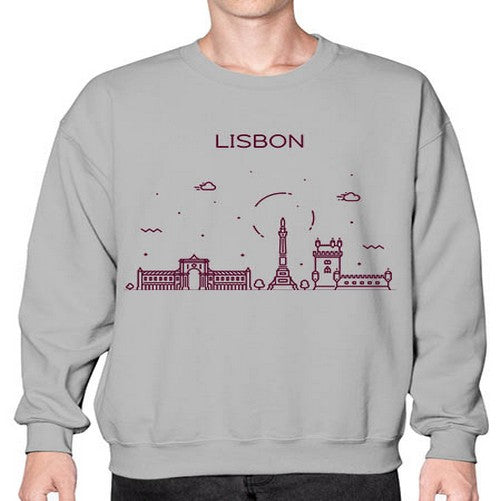 Lisbon 1145# - cities- Sweatshirt - Crew