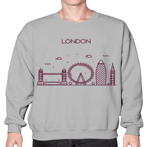 London 1156# - cities- Sweatshirt - Crew