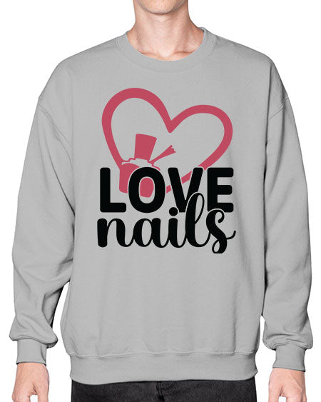 Love Nails 1072# - nail tech- Sweatshirt - Crew