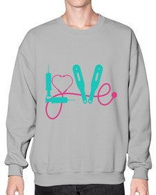 Love Style Style 1074# - nurse- Sweatshirt - Crew