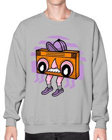 Low beat low life 161# - cartoon general- Sweatshirt - Crew
