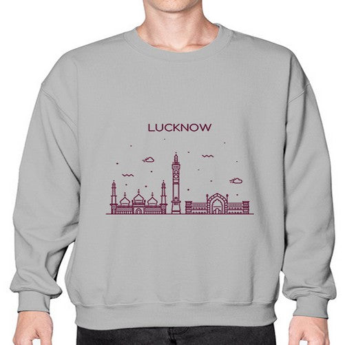 Lucknow 1184# - cities- Sweatshirt - Crew
