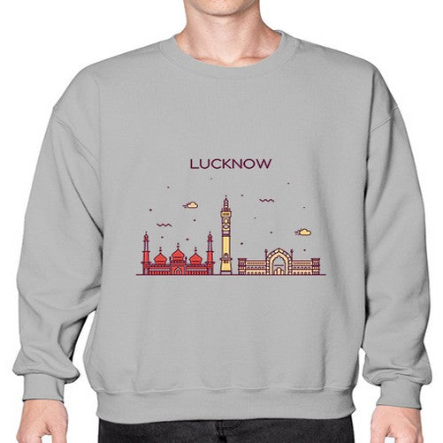 Lucknow 1186# - cities- Sweatshirt - Crew