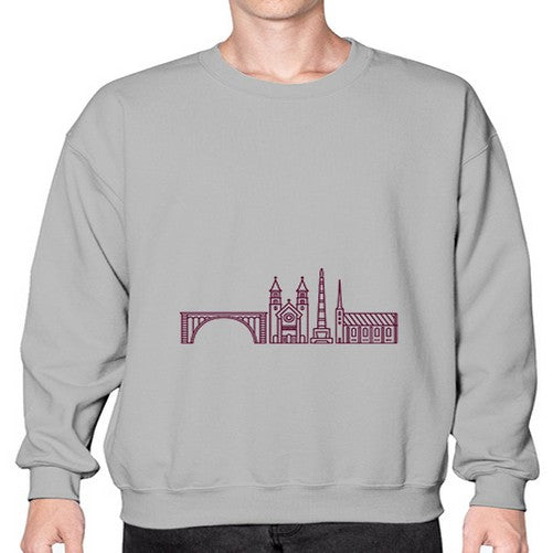 Luxembourg 1190# - cities- Sweatshirt - Crew