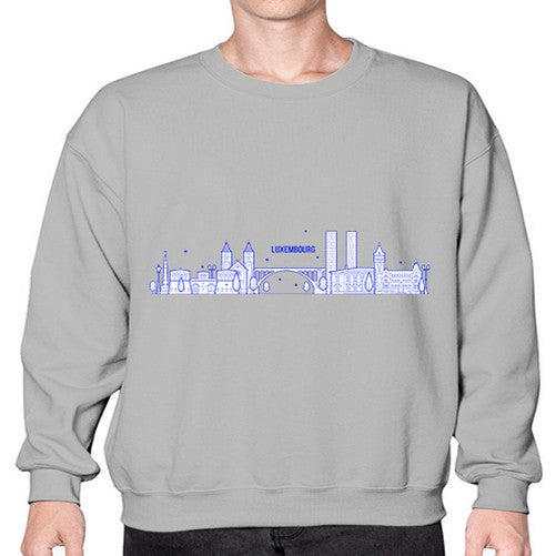 Luxembourg 1192# - cities- Sweatshirt - Crew