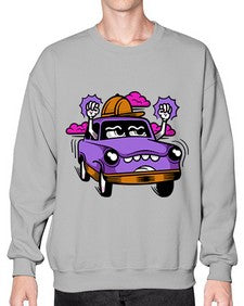 Mad driver 162# - cartoon general- Sweatshirt - Crew