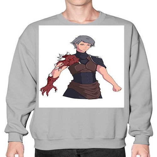 Man has parasite on hand 14# - anime- Sweatshirt - Crew