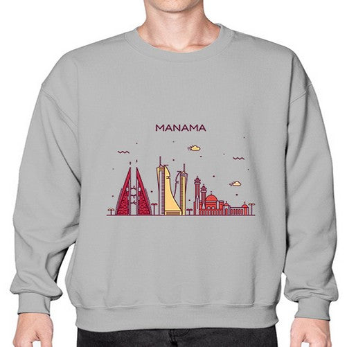 Manama 1225# - cities- Sweatshirt - Crew