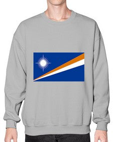 Marshall Islands 1242# - world flags- Sweatshirt - Crew