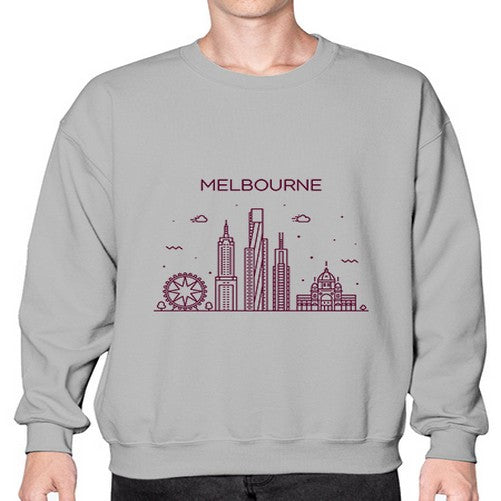 Melbourne 1269# - cities- Sweatshirt - Crew