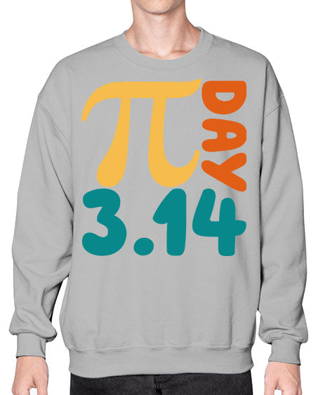 Metal Poster Pi Day Math 30# - pi- Sweatshirt - Crew