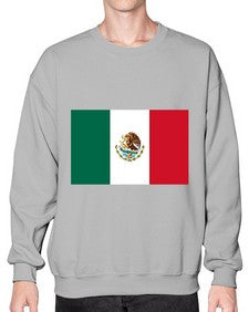 Mexico 1274# - world flags- Sweatshirt - Crew