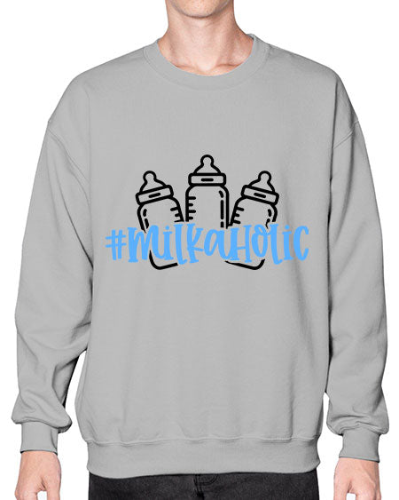 Milkaholic Style 401# - baby- Sweatshirt - Crew