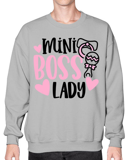 Mini Boss Lady Style 404# - baby- Sweatshirt - Crew