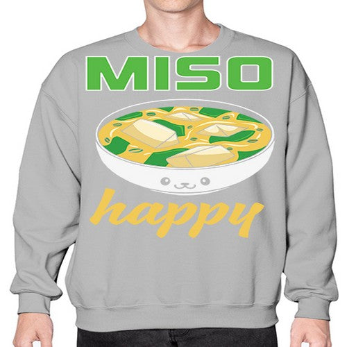 Miso Anime Japanese Food Lover 268# - anime- Sweatshirt - Crew