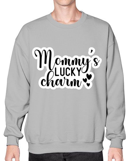 Mommy s Lucky Charm 407# - baby- Sweatshirt - Crew