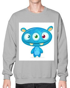 Monster 181# - cartoon general- Sweatshirt - Crew