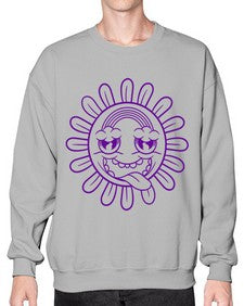 Moody sunflower 184# - cartoon general- Sweatshirt - Crew