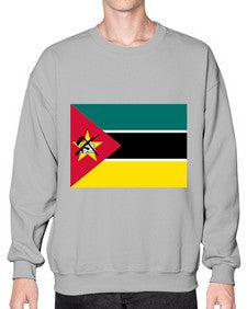 Mozambique 1379# - world flags- Sweatshirt - Crew