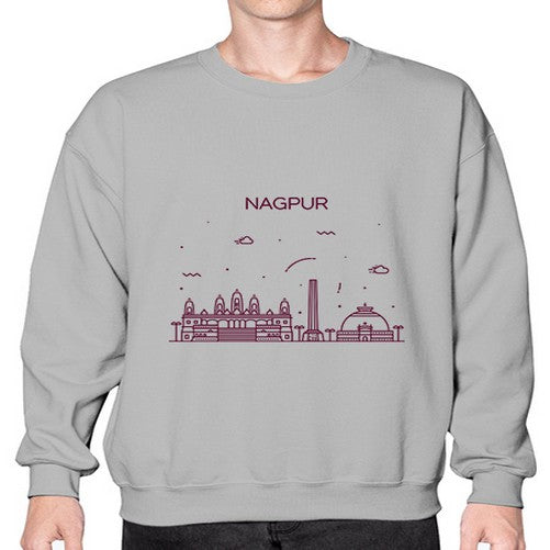 Nagpur 1399# - cities- Sweatshirt - Crew