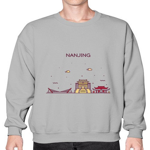 Nanjing 1408# - cities- Sweatshirt - Crew