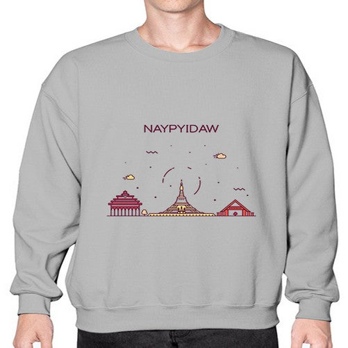 Naypyidaw 1422# - cities- Sweatshirt - Crew