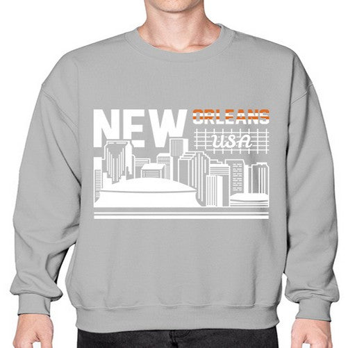 New Orleans 1465# - cities- Sweatshirt - Crew