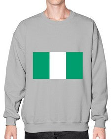 Nigeria 1493# - world flags- Sweatshirt - Crew
