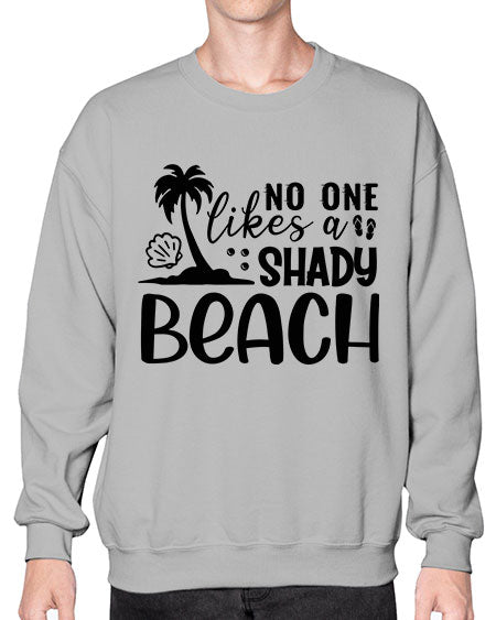 No one likes a shady beach 01# - summer- Sweatshirt - Crew