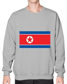 North Korea 1511# - world flags- Sweatshirt - Crew