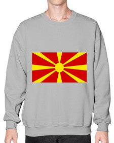 North Macedonia 1512# - world flags- Sweatshirt - Crew