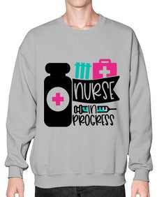 Nurse In Progress Style Style 1161# - nurse- Sweatshirt - Crew
