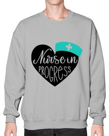 Nurse In Progress Style Style 1162# - nurse- Sweatshirt - Crew