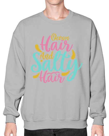 OCEAN HAIR SALTY HAIR Style 60# - summer- Sweatshirt - Crew