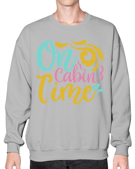 ON CABIN TIME Style 59# - summer- Sweatshirt - Crew