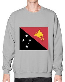 Papua New Guinea 1574# - world flags- Sweatshirt - Crew