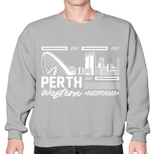 Perth 1597# - cities- Sweatshirt - Crew